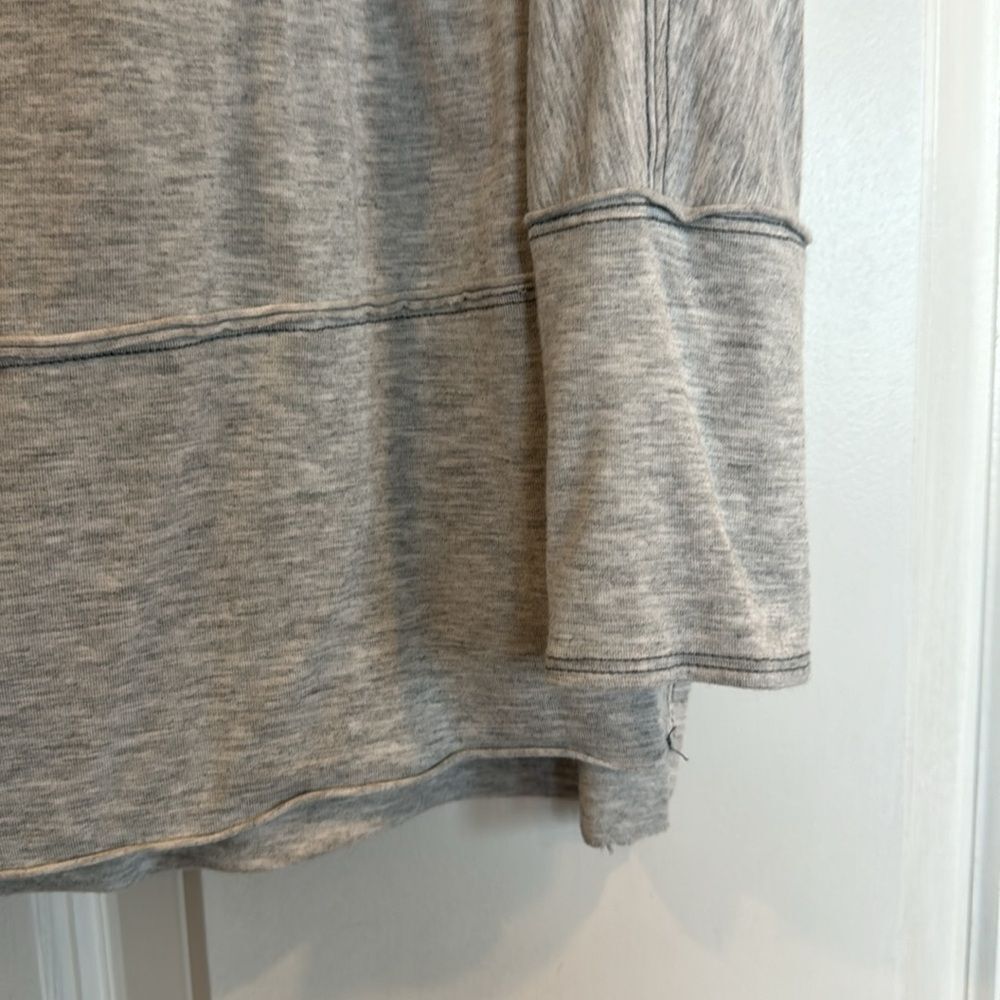 We the free off shoulder gray tunic Medium - Picture 8 of 10